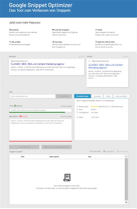 snippet optimizer|snippet generator.